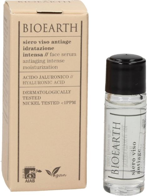 Picture of Bioearth Face Serum Antiaging Intense Moisturization Hyaluronic Acid X 5ml